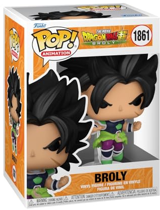 Funko POP! Animation: Dragon Ball Super: Broly - Broly | Offizielles Anime Merch - Vinyl Sammelfigur als Regal Deko - Geschenkidee zum Geburtstag für Fans und Sammler