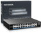 NICGIGA Switch Poe a 24 Porte Non gestito, Poe 24 Porte a 400W, 2 Porte uplink Gigabit, Switch di Rete 26 Porte Power Over Ethernet, modalità VLAN, Estensione a 250m, Montaggio su Rack da 19 Pollici