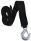 SEWOART Winch Belt Boat Trailer Winch Rope Boat Trailer Crank Strap Trailer Jack Drill Adapter Marine Winch Strap Webbing Winches Trailer Winch Strap with Hook Ratchets Steel Black