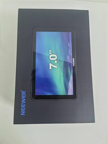 NEEWER F700 7 Kamera Feld Monitor, 2000nit HD 1920 x 1080 IPS Touchscreen mit 3D LUT, 4K HDMI Loop In/Out mit Peak Focus DSLR Video Assist HDR Wellenform, Cold Shoe Mount, 5200mAh Akku und Kabel
