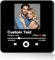 Personalised Music Fridge Magnets with Photo, Customised Song Music Album Cover Player Fridge Magnet Sticker Decor, Funny Music Box Fridge Magnets Gifts for Lovers, Family & Friends (Style 3)