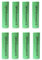 EVE INR18650 25P - 2500mAh, 25A CDR - High Performance - Flat Top, 18650 type, Rechargeable Li-Ion Battery. Bulk quantities for battery pack makers! No cases included. (Set of 8 cells (No cases))