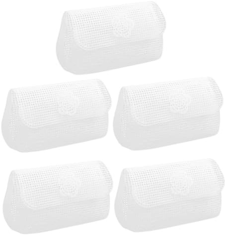 DOITOOL Láminas De Malla De Plástico 5 Piezas Para Manualidades Adecuado Para Decoración y Hacer Bolsos Color Resistente y Liviana Fácil Proyectos De Bricolaje