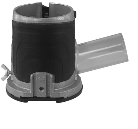Router Base Dust Cover for Wood Trimming and Frilling with Efficient Dust Management