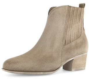 Gabor Damen Chelsea Boots, Frauen Stiefeletten,halbstiefel,Kurzstiefel,Schlupfstiefel,flach,Passform,Comfort,Optifit,Farro (Micro),40 EU / 6.5 UK