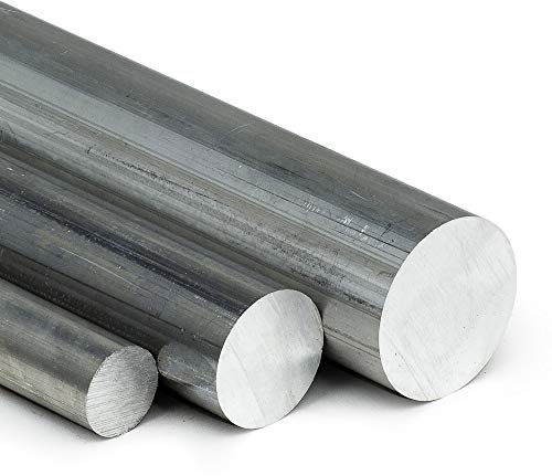 Aluminium Rund Durchmesser Ø 25mm | Länge = 100mm (10cm) Rundstab zum Drehen, Fräsen, Bohren, Sägen
