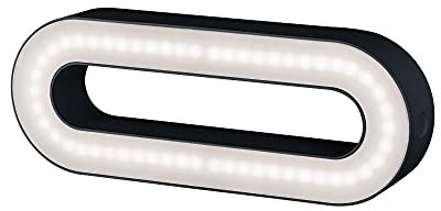 Paulmann 942.07 Outdoor Moval LED IP44 warmweiß Diffus Acryl 94207 Aussenleuchte mit Akku tragbar Gartenbeleuchtung Mobil Terassenlicht