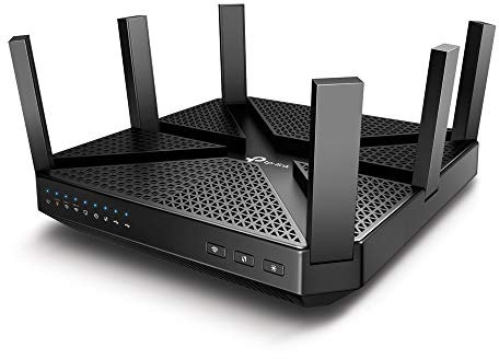 TP-Link Archer C4000 MU-MIMO Tri-Band Wi-Fi Router, Velocità Wi-Fi 4000 Mbps, 3 bande wireless distinte per un numero maggiore di dispositivi