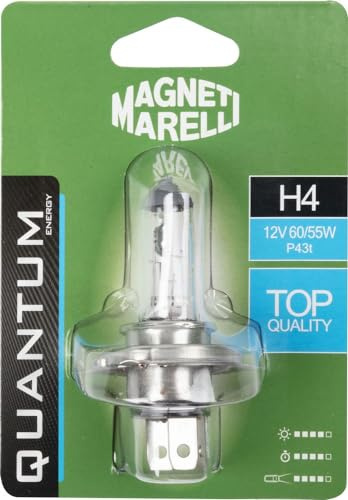 Quantum Energy Magneti Marelli H4 Ein-Halogen-Autolampe 12V 60/55W Anschluss P43t
