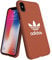 adidas Originals Adicolor Moulded Case Compatible with iPhone XS/X, Drop Protected Case, Orange