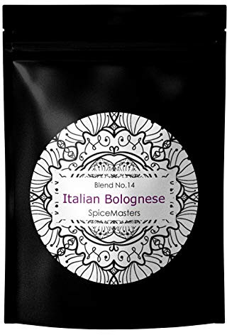 Spaghetti Bolognese Mix - Makes 20 Easy Family Meals - No Artificial Colours, Flavourings or Preservatives – Italian Hand Blended Premium Spices by Spice Masters