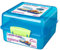 Sistema 6 Stück Lunchbox Cube To Go, 1,4 Liter, 14,5 x 15 x 9,5cm - Mint/Blau/Rosa