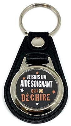 Porte Clés Aide Soignant qui déchire
