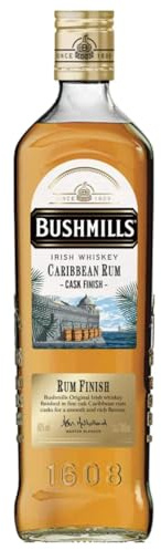 Bushmills Caribbean Rum Cask Finish Blended Malt Irish Whiskey, 0,7l, 40%