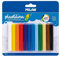 MILAN-12 barritas plastilina (140 g), Color Azul, Verde, Naranja, Violeta, Blanco (FACTIS, S.A. 914712)