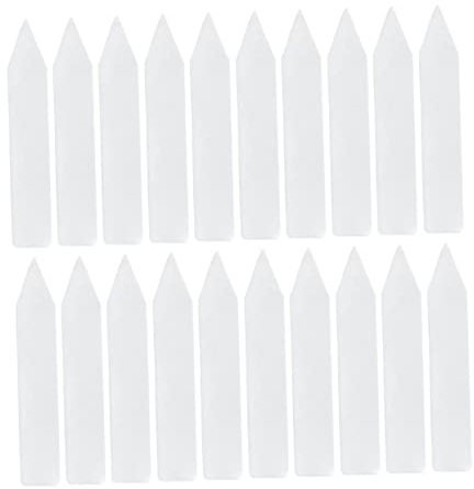 ULTECHNOVO 200st Pflanzenetikett Tags Für Zimmerpflanzen Gartenmarker Stift Pflanzenmarker Für Danke, Dass Du Mir Beim Wachsen Geholfen Hast Kräuteretiketten Weiß Blumen Topfpflanze Pp