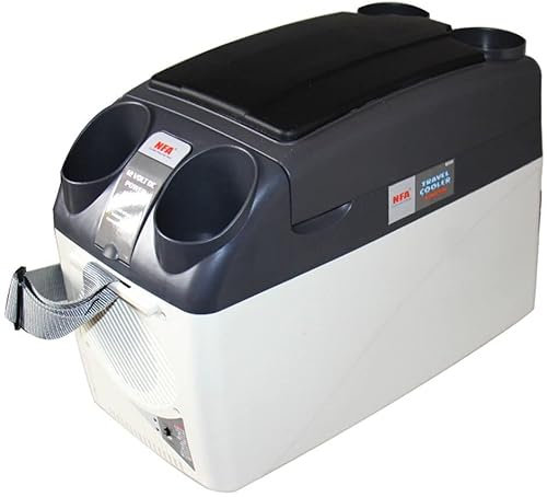 Samnuerly Réfrigérateur de Voiture 12L Car Cold Box 12v220v Car Réfrigérateur Congélateur Portable