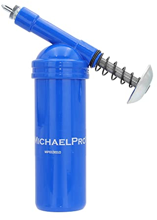 MichaelPro MP013010 3.3oz (100cc) Mini Grease Gun, Precision Nozzle, Single Hand Operation, 4000 PSI | for Bikes, Accessories