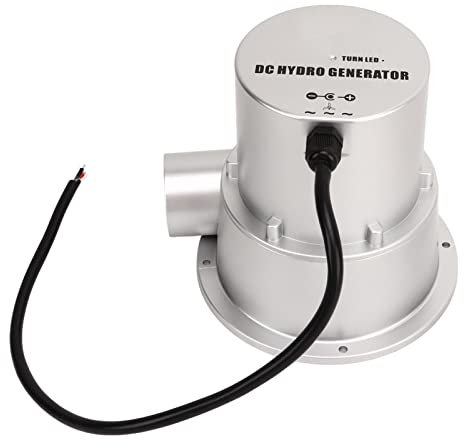Turbina Idroelettrica Piccolo Generatore Idroelettrico Ad Acqua Motore Brushless a Magneti Permanenti Generazione di Energia Idroelettrica Turbina a Flusso D'acqua Generatore (SJ18A)