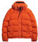Superdry Herren Everest Short Hooded Puffer Jacke, Pures Kürbis-Orange, XXL