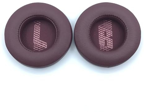 BeisDirect Ersatz-Ohrpolster für JBL LIVE400BT/460NC Headset, Ersatz-Ohrpolster aus Schaumstoff für JBL Live 400BT/460NC Kopfhörer-Ohrschutz, Schwamm-Ohrschutz, Rot