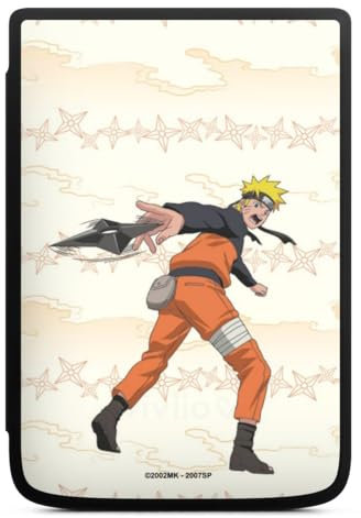 DeinDesign Coque pour liseuse Compatible avec Vivlio Touch HD Plus Etui pour liseuse Protection pour liseuse Produit sous Licence Officielle Manga Naruto Shippuden