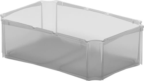 Surplus Systems Einsatzkasten für Eurobox 1/4, transparent Boxen, Körbchen & Kisten