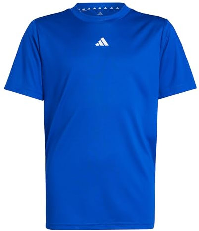 adidas Unisex Kids Train Essentials Logo Regular Fit T-Shirt Junior, Royal Blue/White, 13-14 Years