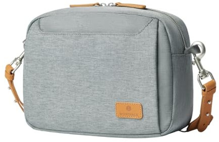 Nordace Siena Pro Travel Crossbody Bag – kompakt, sicher und stilvoll für Alltag und Abenteuer, Grau, Normal
