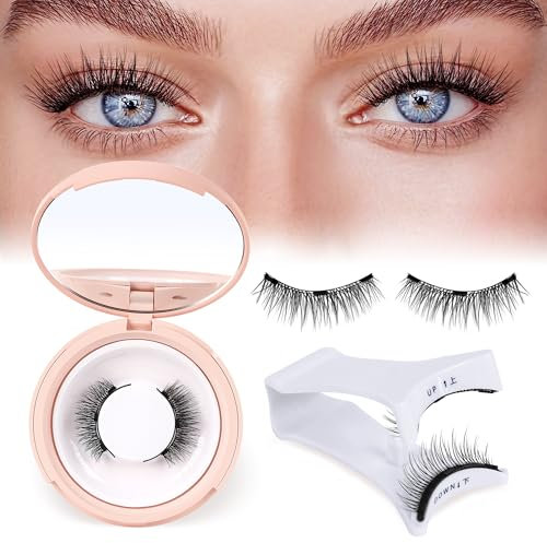 Mayhug Magnetische Wimpern Natürlich Aussehend Kein Klebstoff erforderlich Einfach zu benutzen Wird mit Clips und Anleitung geliefert(Style 06)
