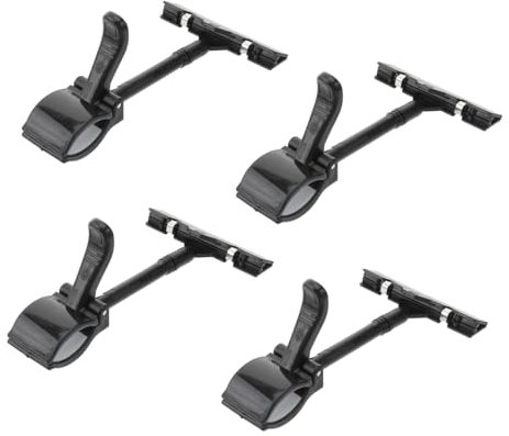 UTHCLO 4stücke Kunststoff Etikettenclip Für Warenzeichen Preisschildhalter Etikettenklammer Verstellbarer Clip Preisclip Für Platten Und Rohre