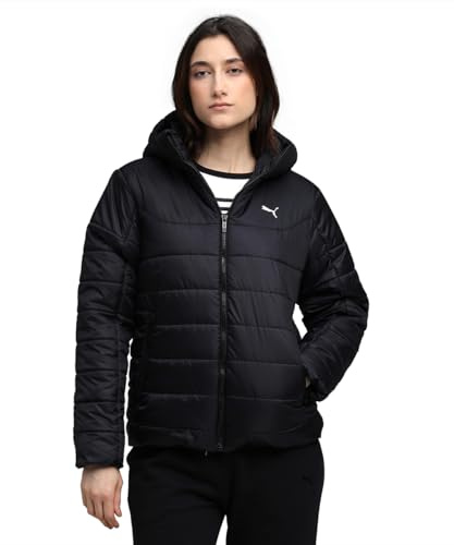 PUMA Womens Essentials Hooded Padded Jacket