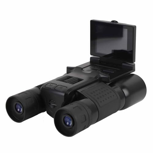 Binocolo Digitale con Fotocamera, Risoluzione Video UHD da 48MP 2.5K Zoom Ottico 12x per Birdwatching Interfaccia USB Tipo C
