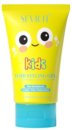 SEVICH Haargel für Kinder – Tragbares Baby-Haargel Sanfte Formel auf pflanzlicher Basis Starker Halt & Feuchtigkeitsspendend Leicht auswaschbar Fruchtiger Duft 125 ml