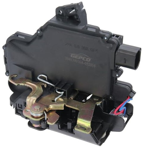 GEPCO Stellmotor Türschloß Zentralverriegelung Schloß Kompatibel mit VW BORA GOLF IV 4 PASSAT Lupo Beetle Seat Arosa Leon Toledo Skoda Octavia Hinten Rechts 3B4839016A