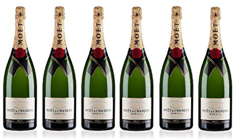 Lot de 6 Champagnes Moët & Chandon Impérial Brut 75cL