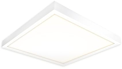 Xtend EcoLight LED Panel 62x62 4000K Neutralweiß 40W 3400lm flickerfrei Alu Montagerahmen Aufbaupanel LED Deckenleuchte Aufputz PLe2.2
