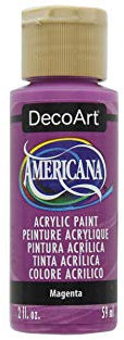 Deco Art AMERICANA PINTURA 2 OZ MAGENTA, talla única