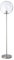 Luminaire Globus, lampadaire décoratif, 40 W, Argent, ø 34 x H 160 cm