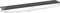 hansgrohe Wandanschluss Rainfinity (500mm, mit Duschkopfhalterung links und Duschablage) Mattweiß