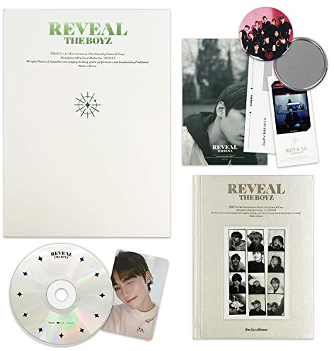 Grehge bum - Reveal [ BOY ver. ] CD + Booklet + Post Card + Photo Cards + Fortune Card + FREE GIFT / K-pop Sealed