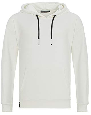 Redbridge Oversize Pullover für Herren Kapuzenpullover Hoodie Sweater Premium Basic Real Weiß XXL