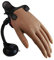 XMASIR Main d'Entrainement Manucure, Ajustable Silicone Flexible Main De Pratique Faux Ongle Main Entrainement，pour Domicile Magasin de Manucure main d entrainement pour ongle (main gauches)