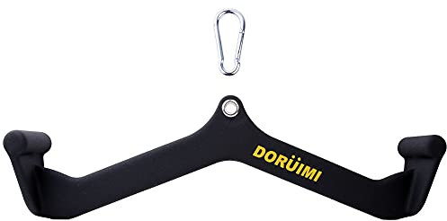 Fitness Riemenscheibe Kabelmaschine Griffe V Form Pull-Down Rudergriff Kabelzuggriff Mit Gummi Hand-Grips für Bizeps und Trizeps Training Bodybuilding Krafttraining Training Gym Sport