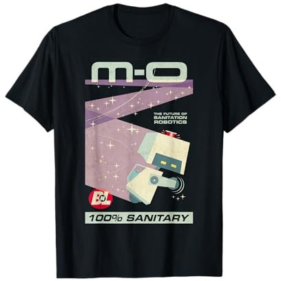 Disney Pixar Wall-E M-O Future Of Sanitation Robotics Poster T-Shirt