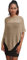 creazioni unique Poncho Coprispalle da Donna Elegante da Cerimonia o Sera - Poncho Donna in Rete di Viscosa Termica con Essenza di Fiore di Ciliegio (Sabbia Oro)