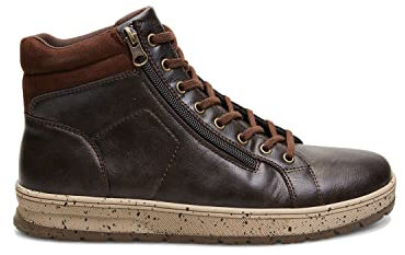 BATA Stivaletti da uomo con lacci e zip
