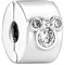 BEEUVIP Clip per le orecchie Charm per bracciali, ciondoli in argento 925, perline per collane, per la festa della mamma, compleanno, regalo di Natale
