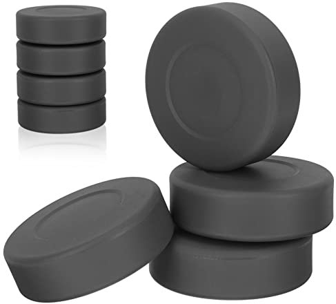 Toddmomy 4 Stücke Hockey Pucks Eishockey Spiel Pucks Für Training Schwarz Hockey Üben Zubehör Konsistent