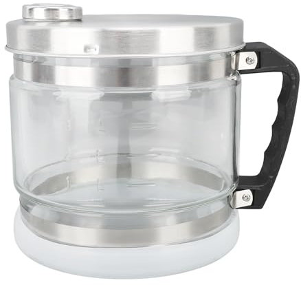 Glass Carafe, 1 Gallon / 4L Water Glass Jar for Distiller, Replacement Collection Bottle Water Container, Compatible with Most Countertop Water Distiller, Storage for Water,